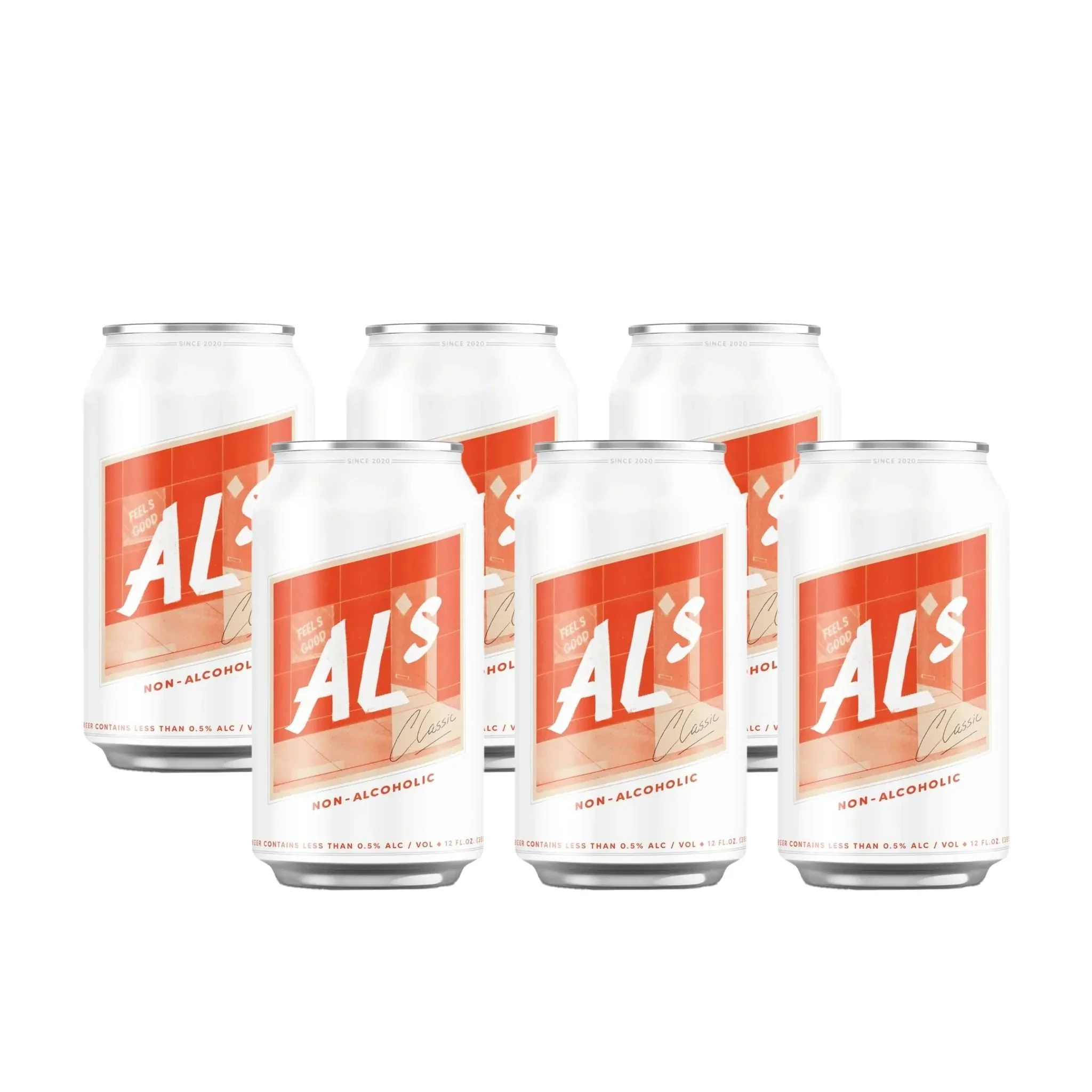 AL's Classic Non-Alcoholic Beer (6 pack)