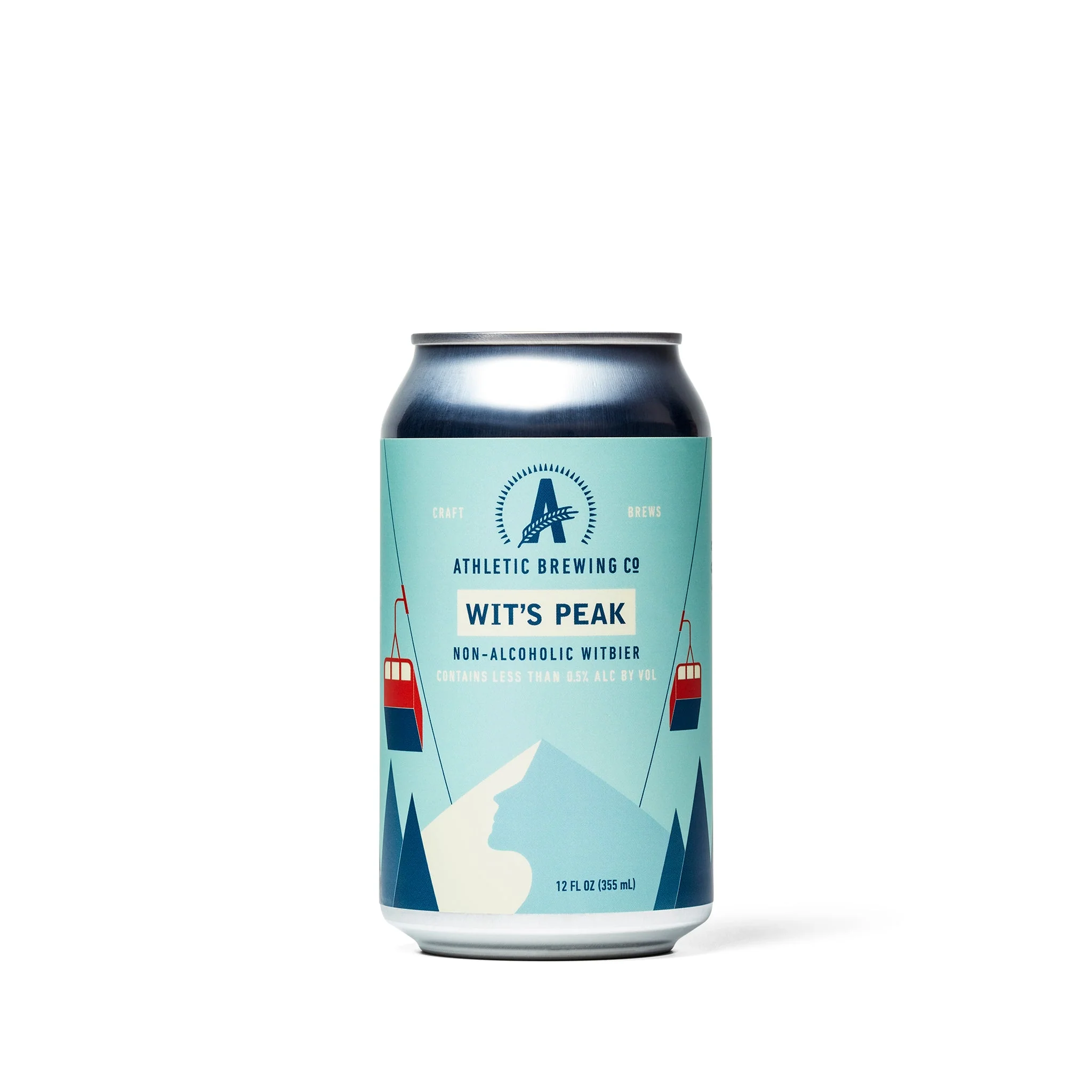 Athletic Brewing Wit's Peak Non-Alcoholic Witbier (6 pack) - Image 2