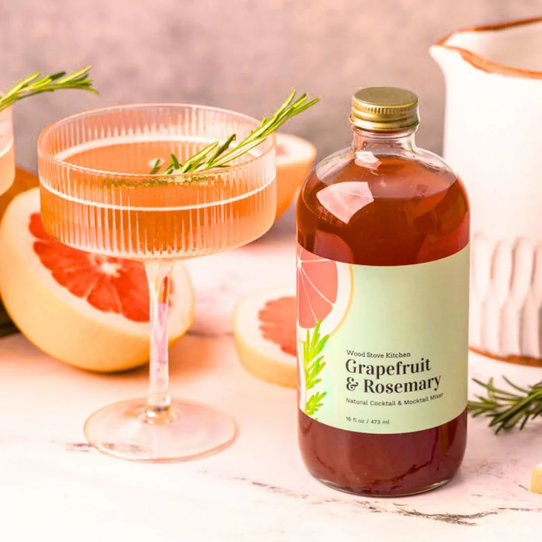 Wood Stove Kitchen - Boisson Sips Grapefruit & Rosemary Small Batch Mixers - Image 2