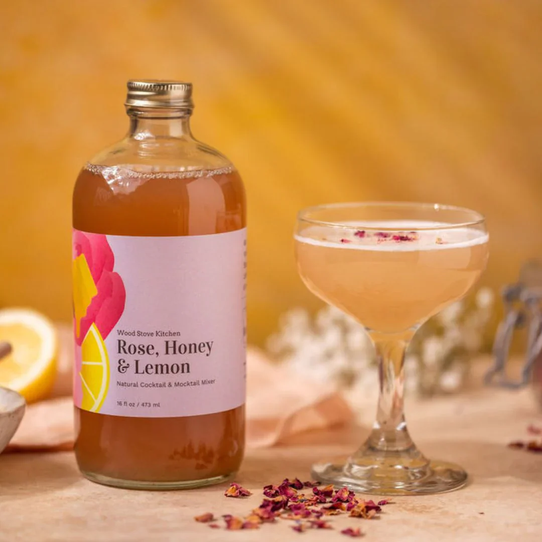 Wood Stove Kitchen - Boisson Sips Rose, Honey & Lemon Small Batch Mixers - Image 2