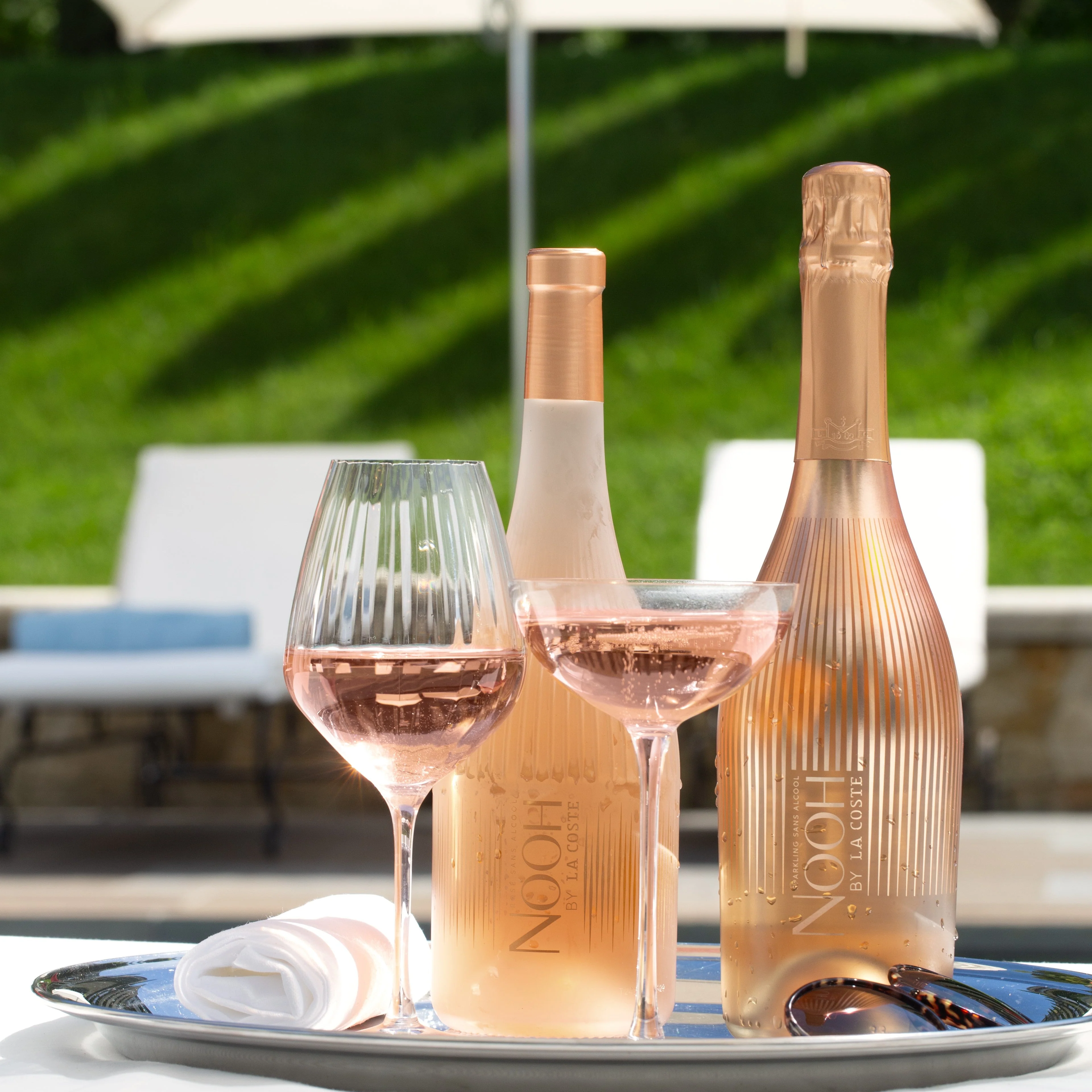 Chateau La Coste - NOOH Non-Alcoholic Rosé Wine - 750ml - Image 2