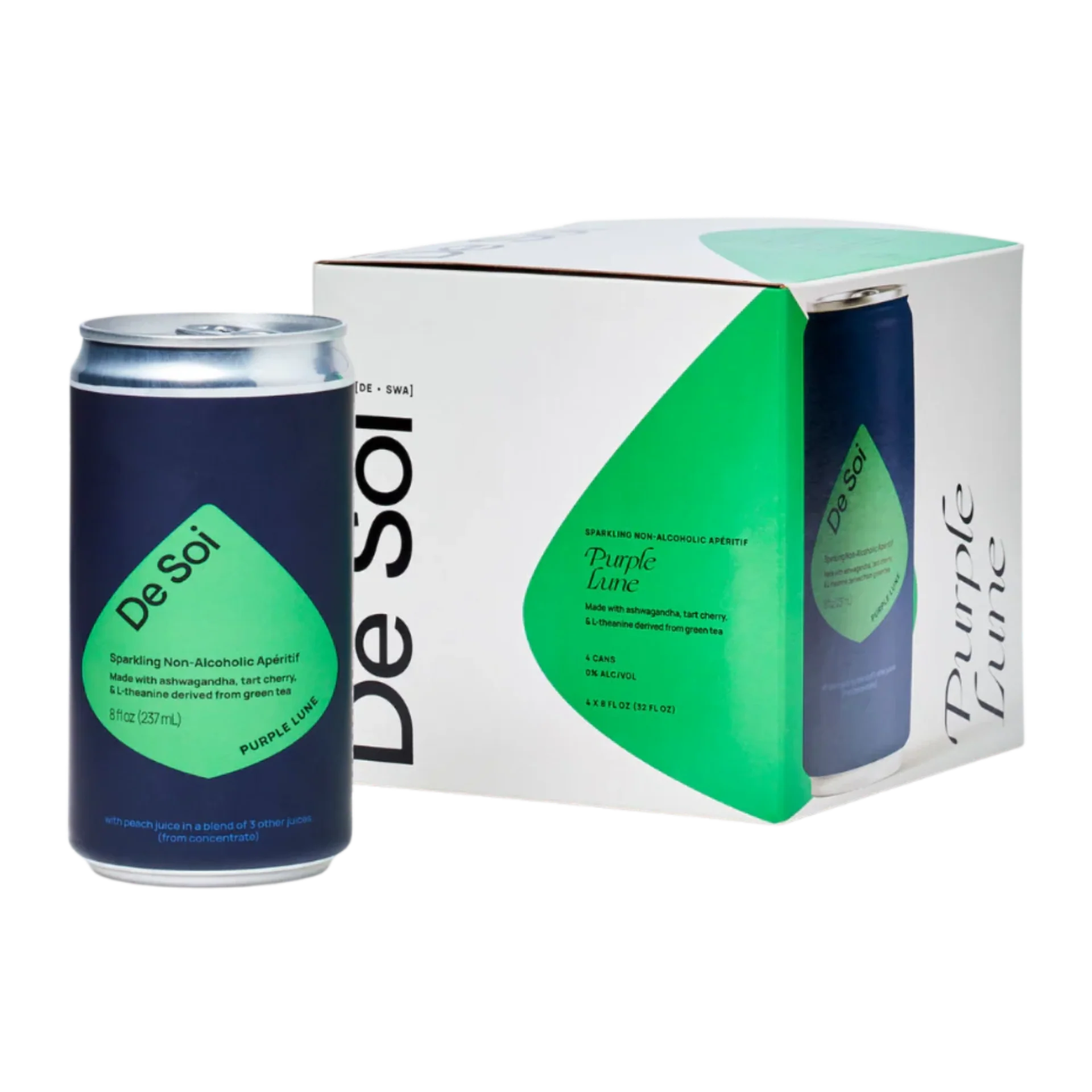 De Soi - Purple Lune Non-Alcoholic Apéritif- Can (4-pack)