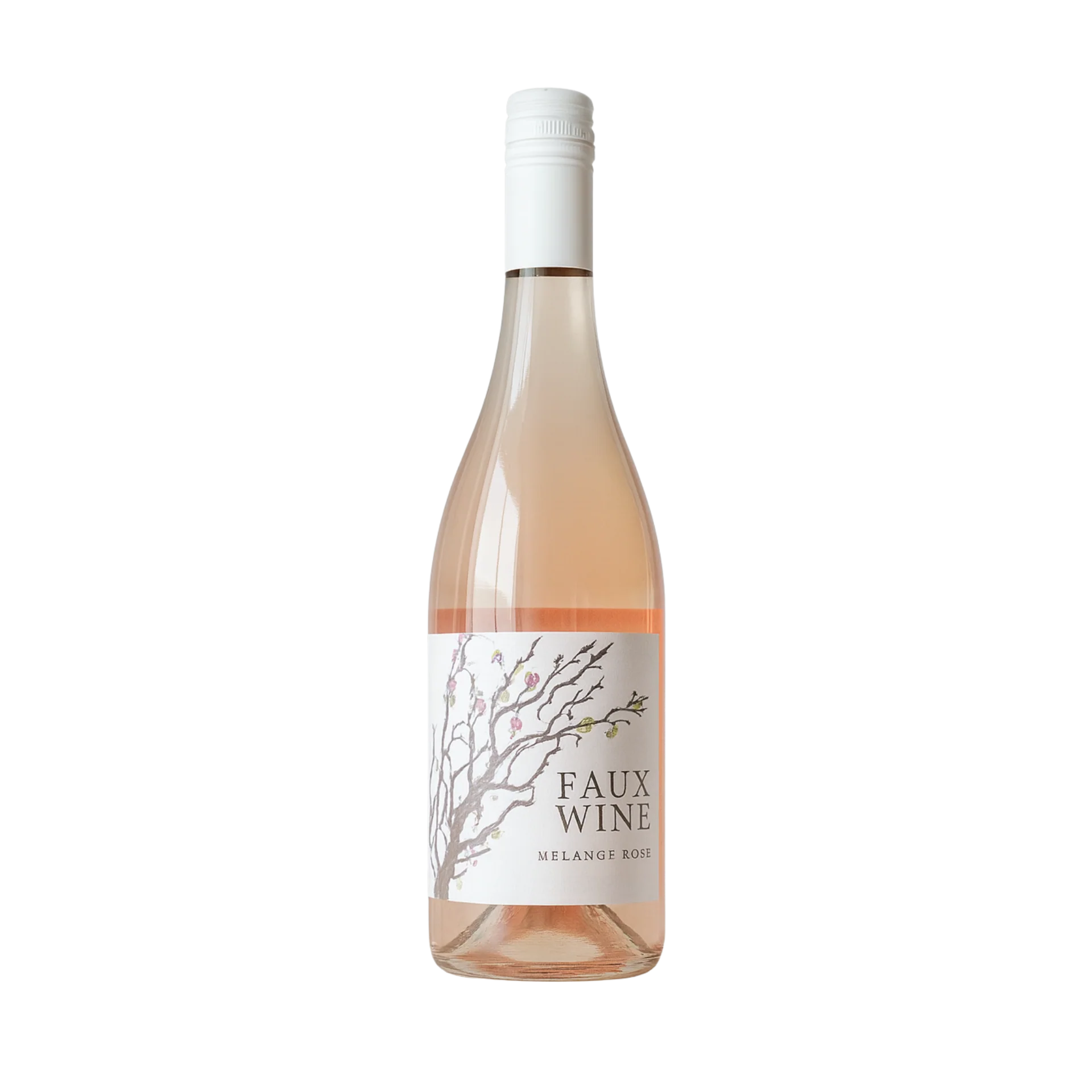 Faux Wine - Rose Non-Alcoholic Wine - 750ml
