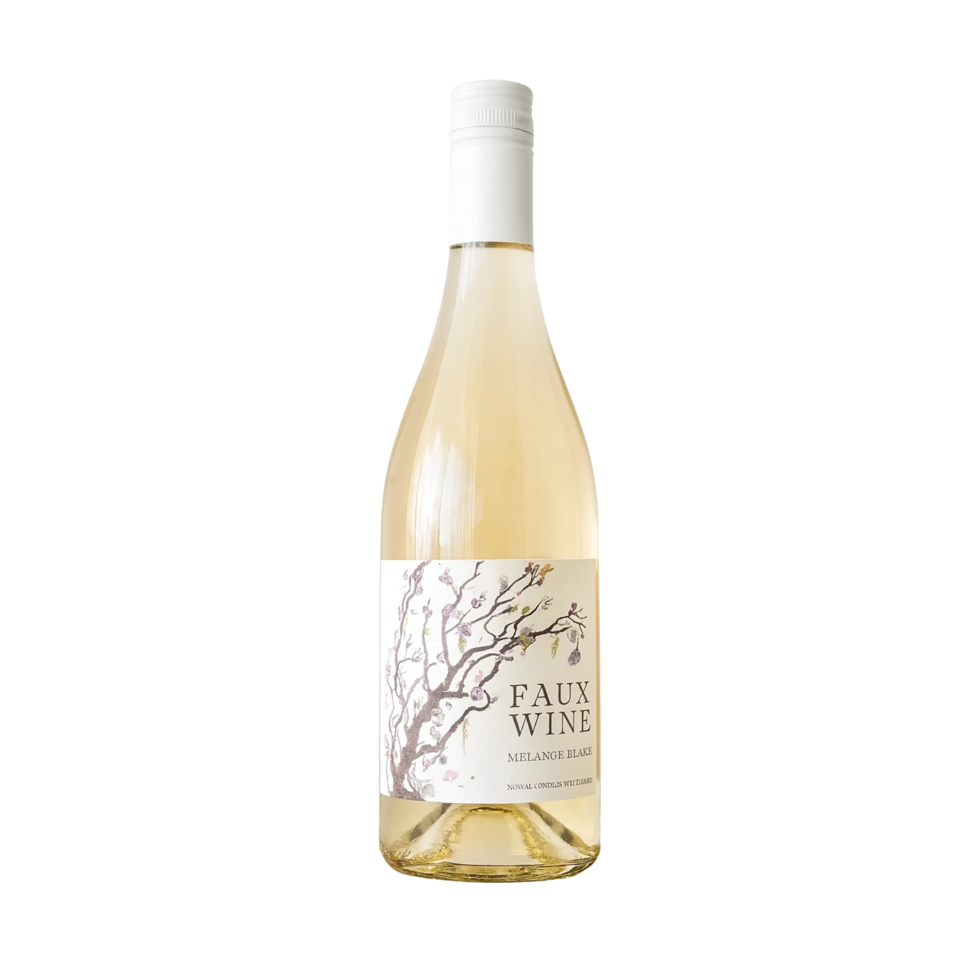 Faux Wine - White Non-Alcoholic Wine - 750ml