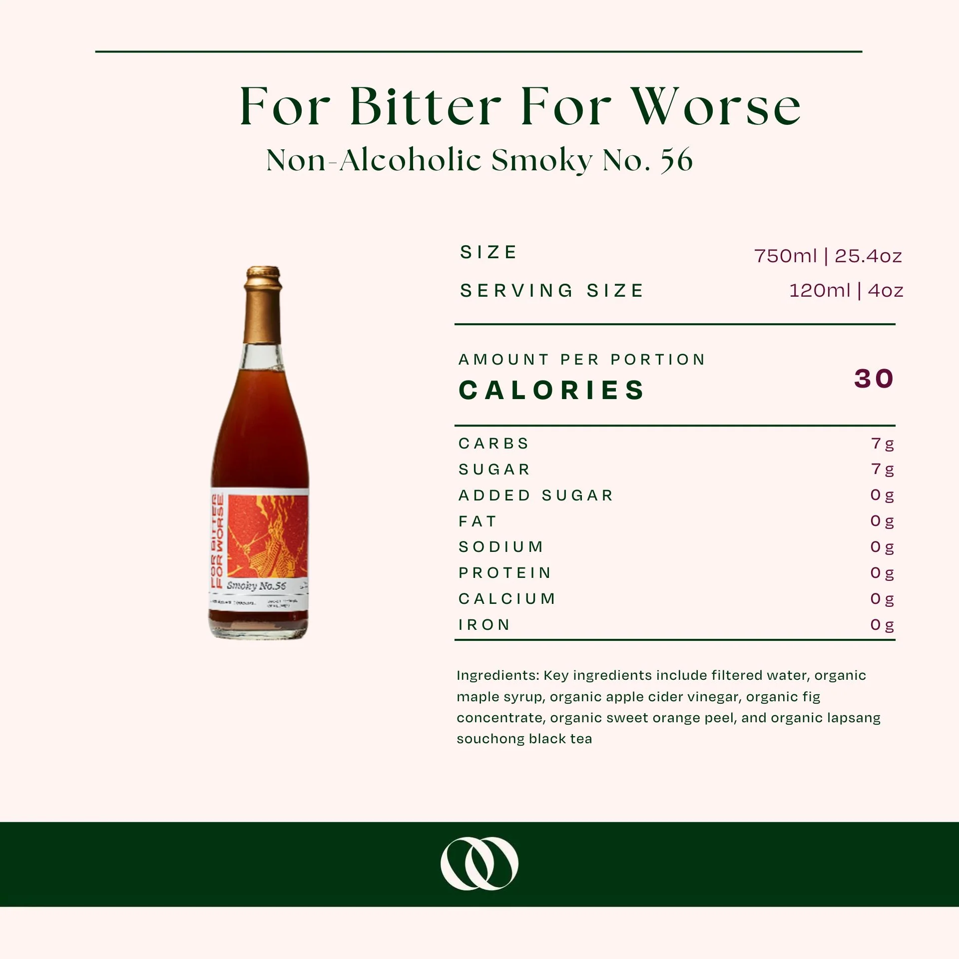 For Bitter For Worse - Non-Alcoholic Smoky No. 56 - Image 3