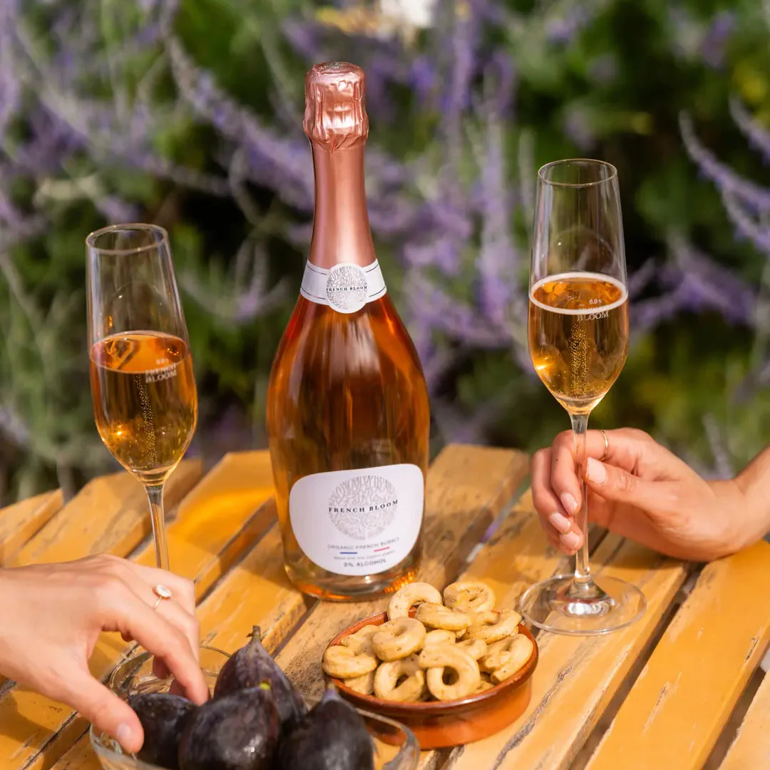French Bloom - Le Rosé - Alcohol-Free Sparkling Wine - Image 2