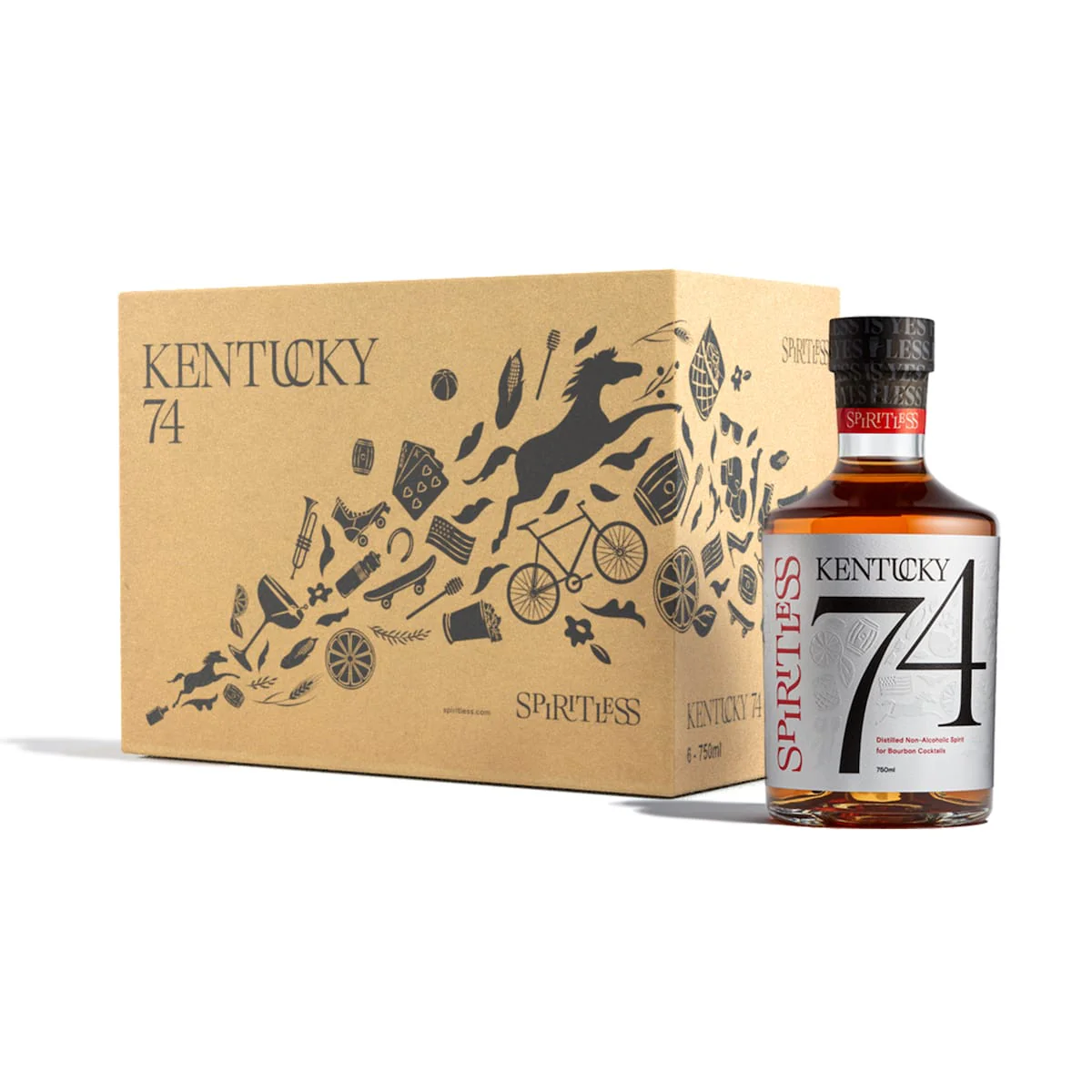 Spiritless - Kentucky 74 - Non-Alcoholic Bourbon - 700 ml - Image 5