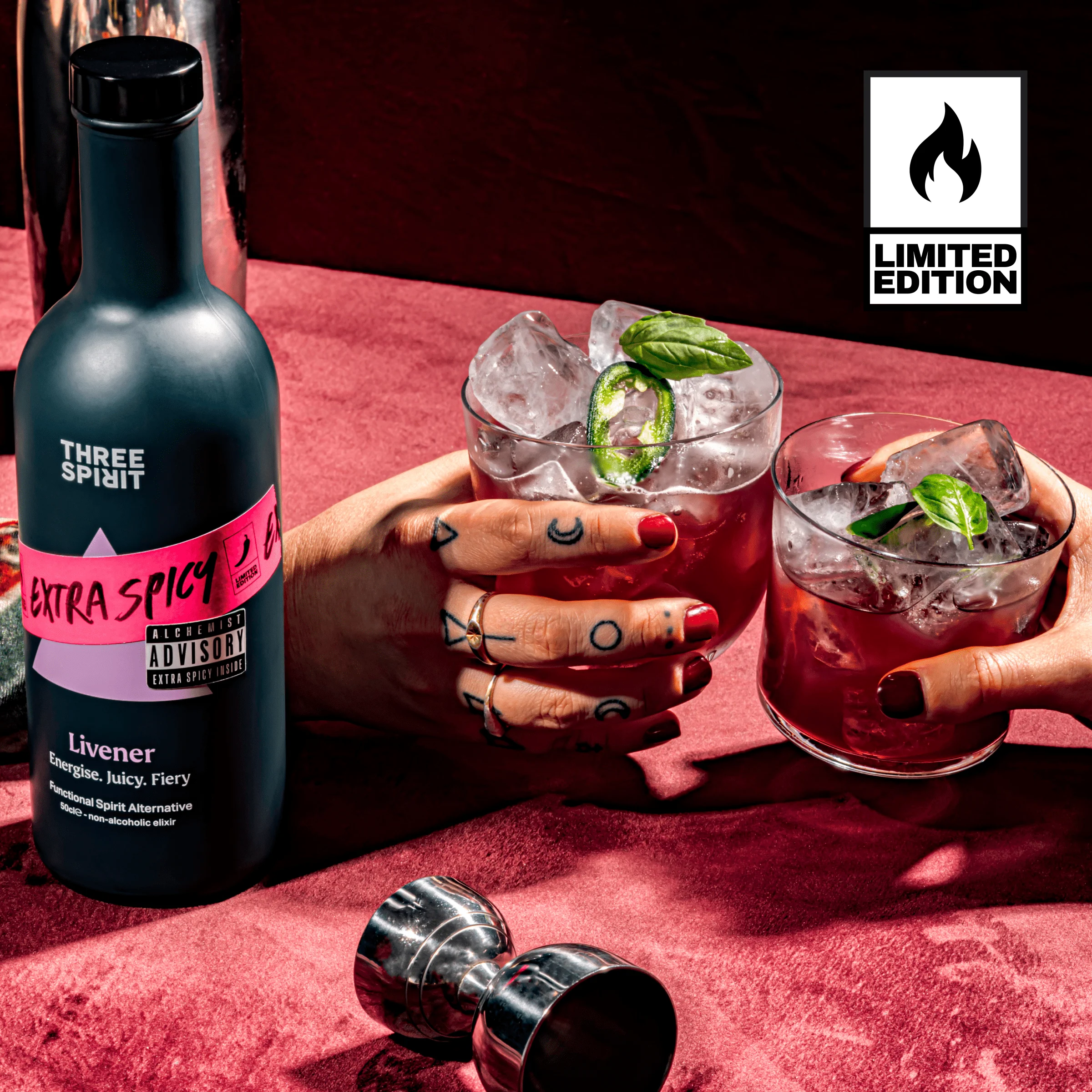 Three Spirit - Livener XS - Non-Alcoholic Botanical Elixir - LIMITED EDITION - Image 4