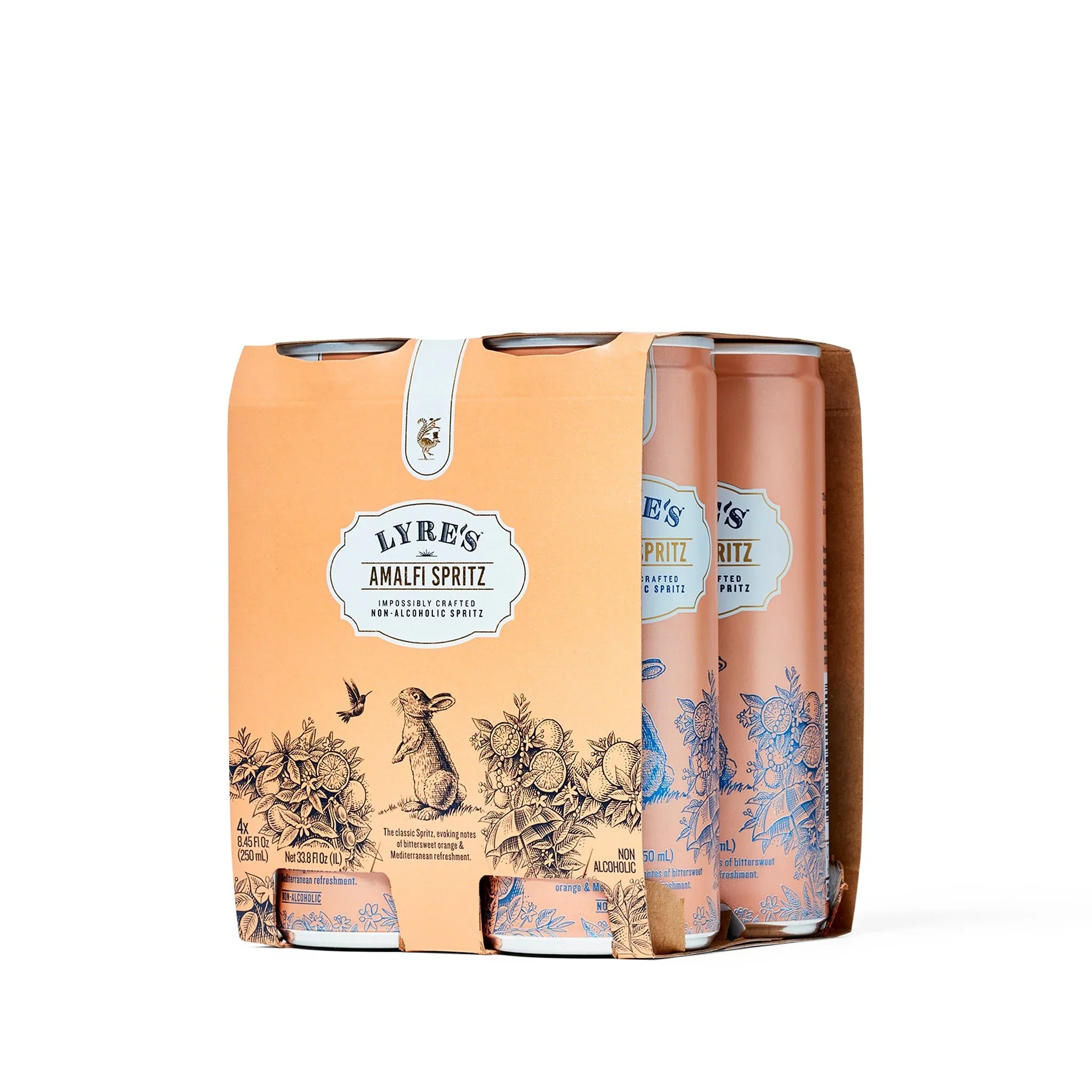 Lyre's Amalfi Spritz Non-Alcoholic Ready-to-Drink (4 pack)