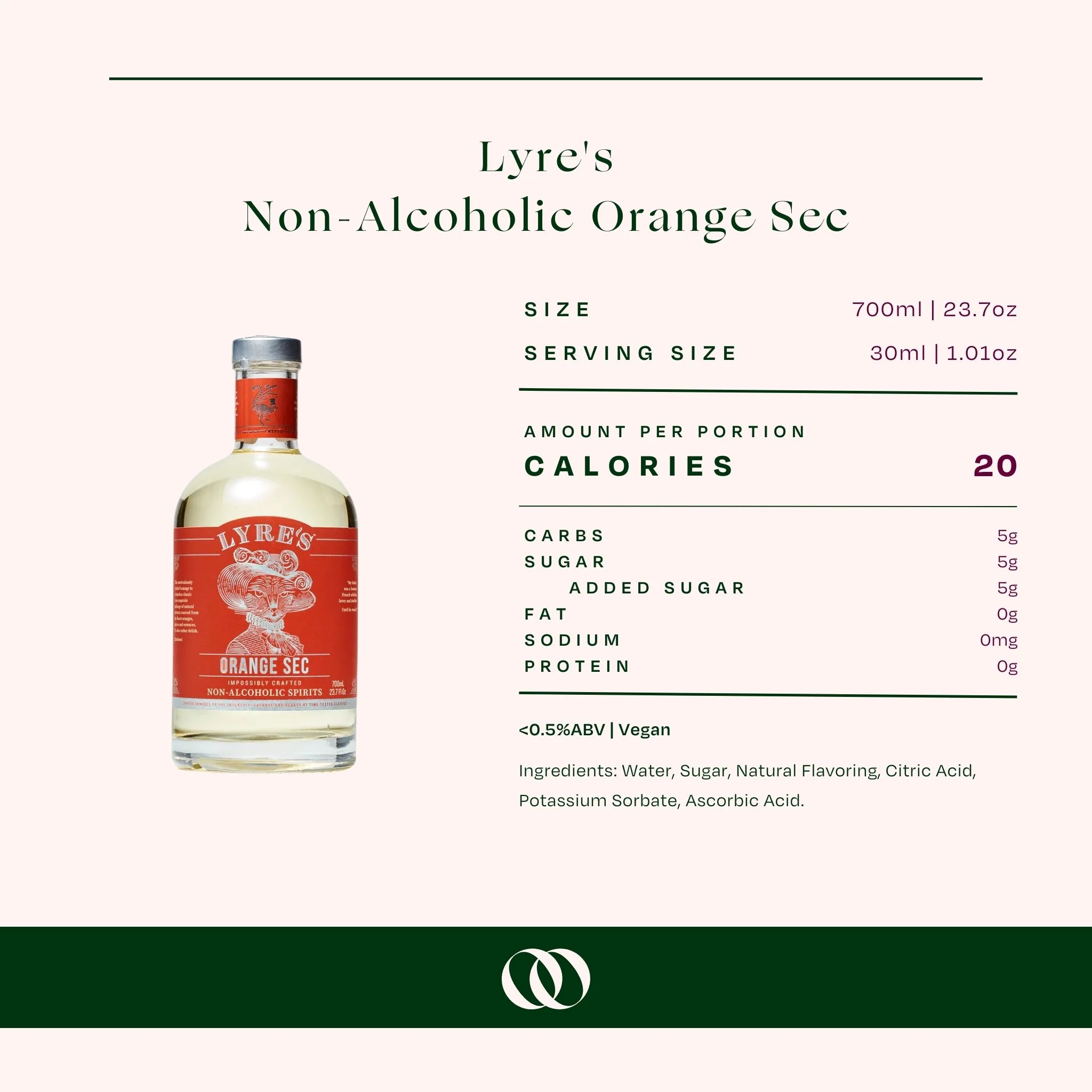 Lyre's Non-Alcoholic Orange Sec - Image 2