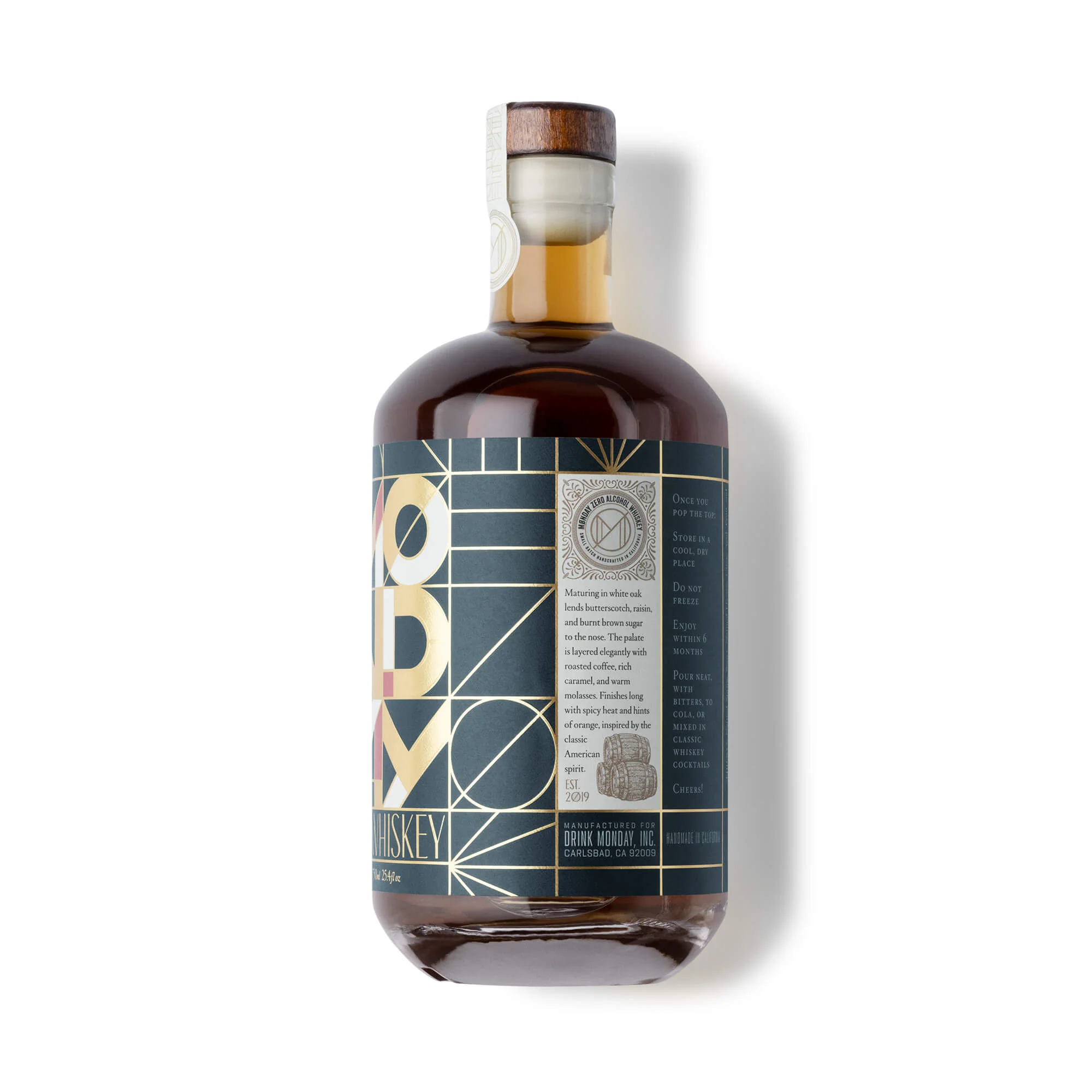 Monday - Zero Alcohol Whiskey - Image 3