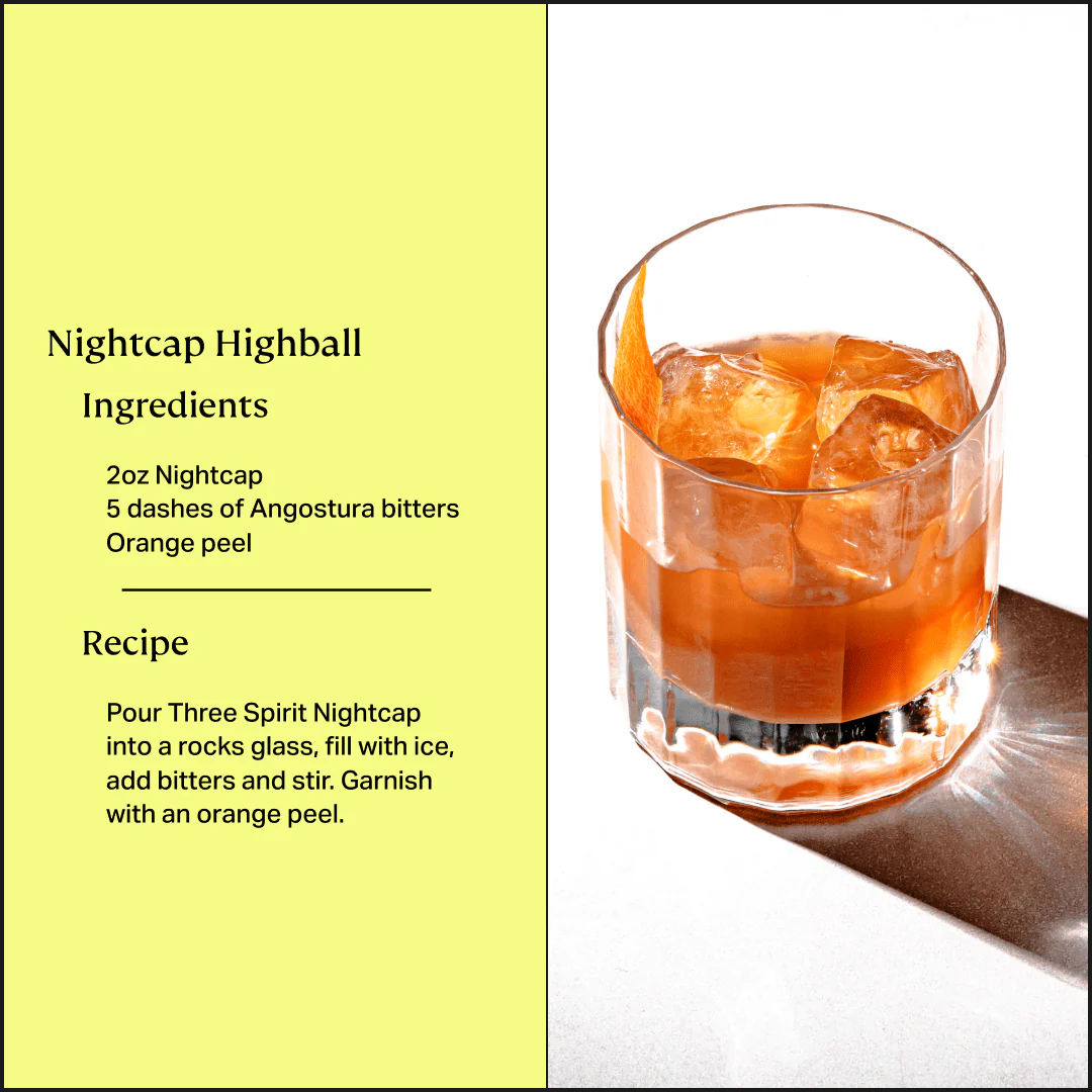 Three Spirit - Nightcap - Non-Alcoholic Botanical Elixir - Image 3