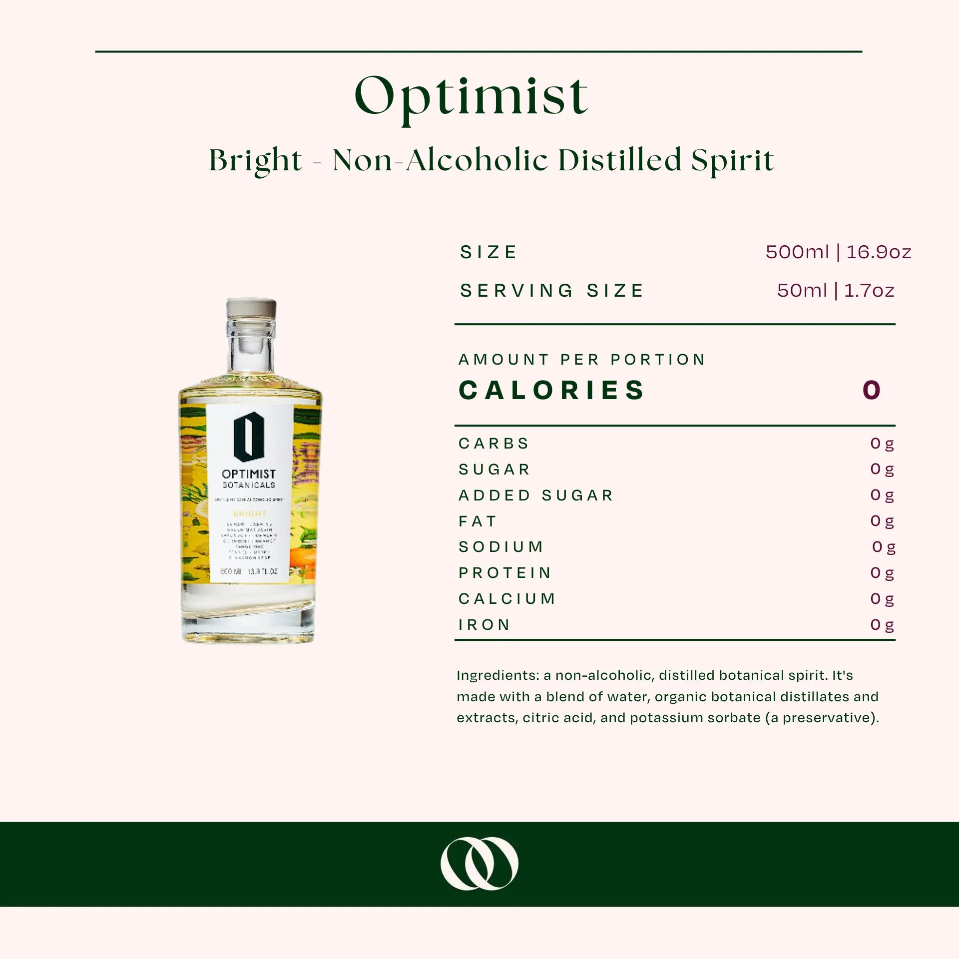 Optimist - Bright - Non-Alcoholic Distilled Spirit - Image 2