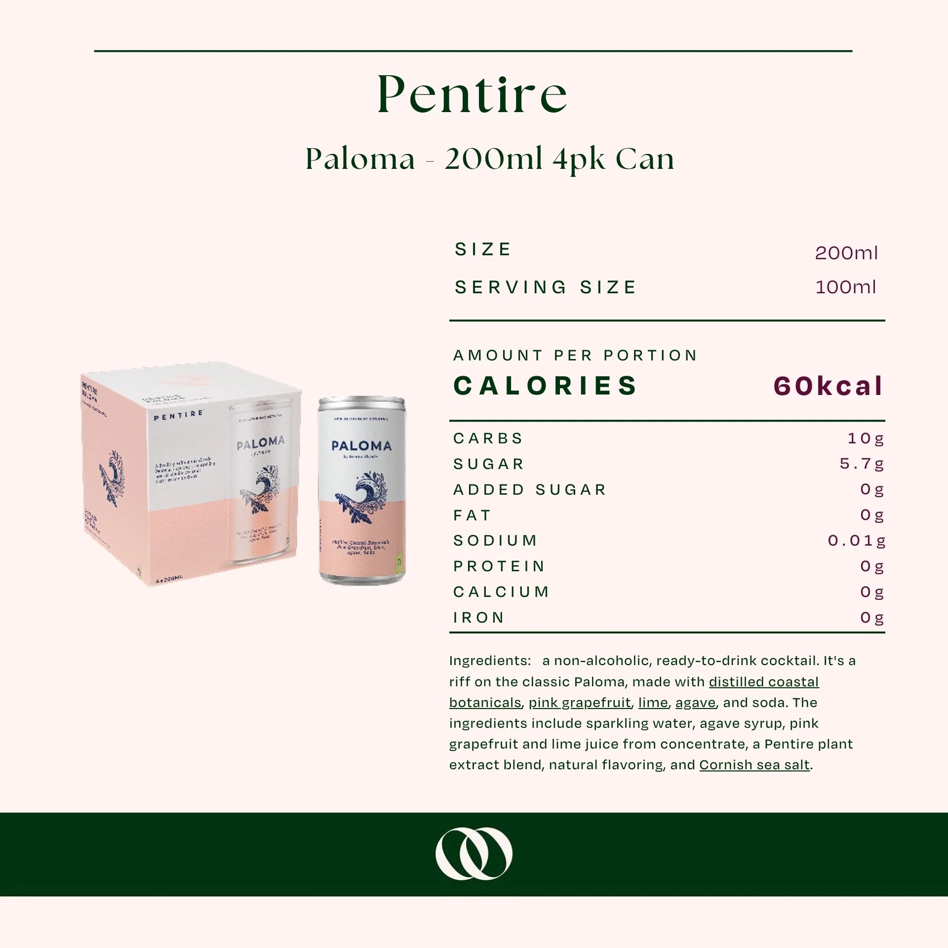 Pentire - Paloma - 200ml 4pk Can - Image 4