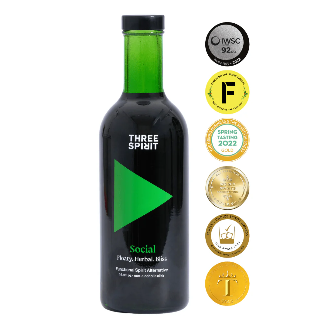 Three Spirit - Social - Non-Alcoholic Botanical Elixir - Image 3