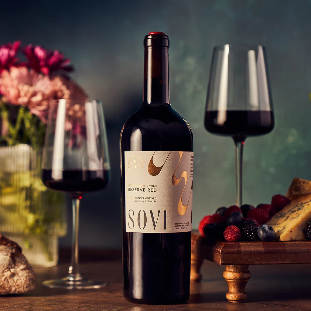 Sovi - Reserve Red - Non-Alcoholic Wine - Image 2