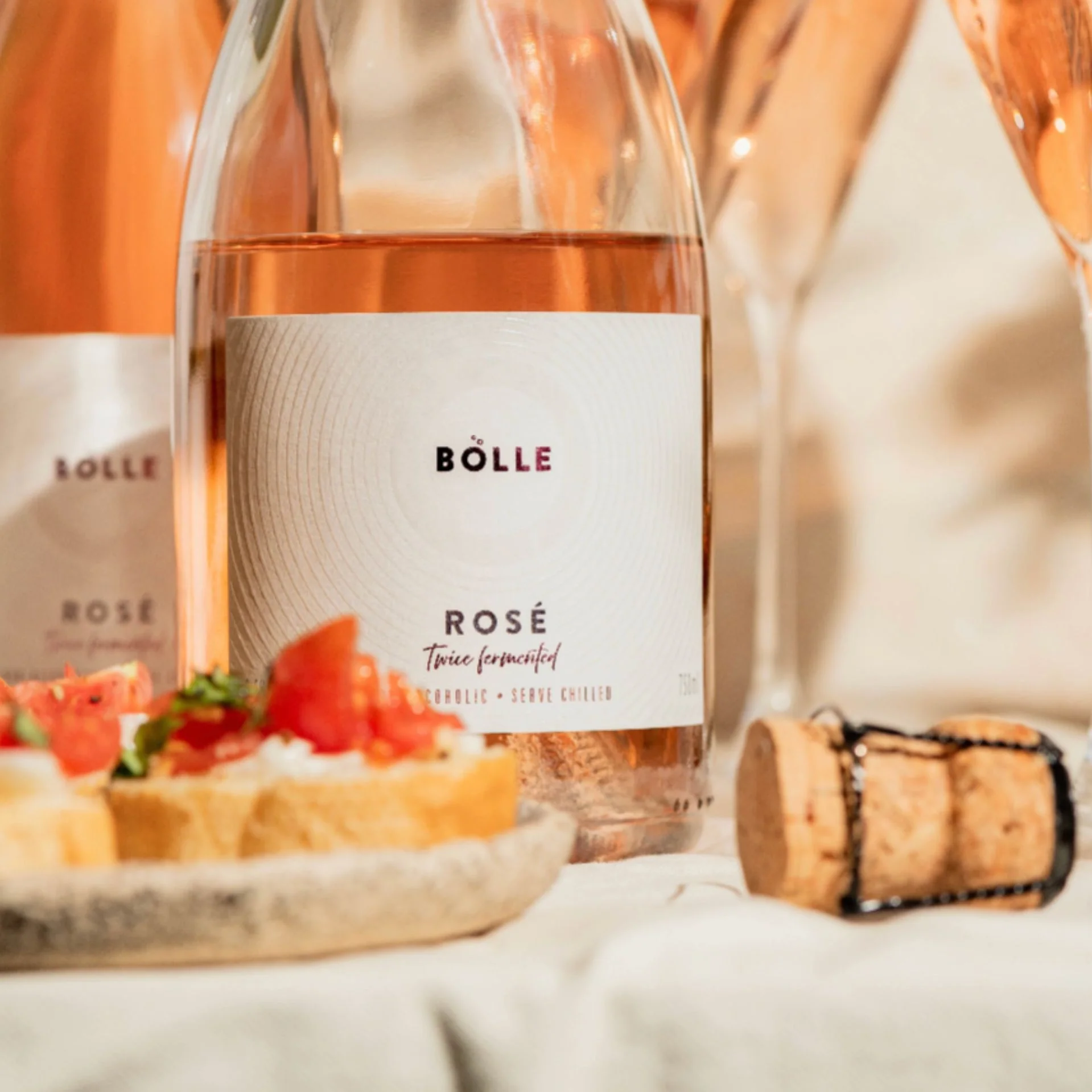 BOLLE Drinks - Sparkling Rosé - Image 3