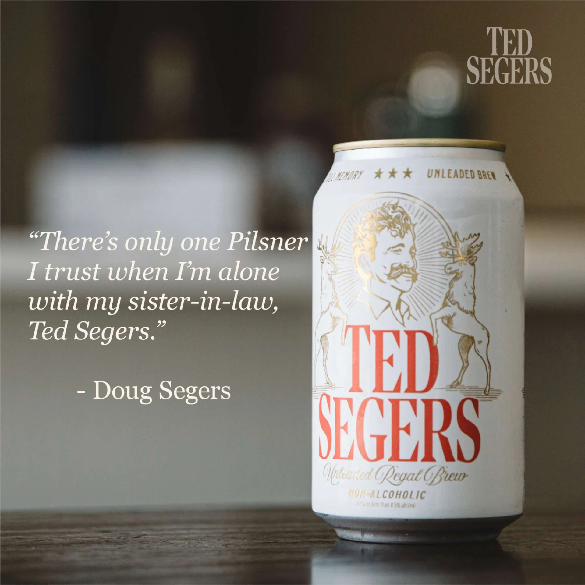 Ted Segers Regal Brew 12oz Can 6 Pack - Image 3