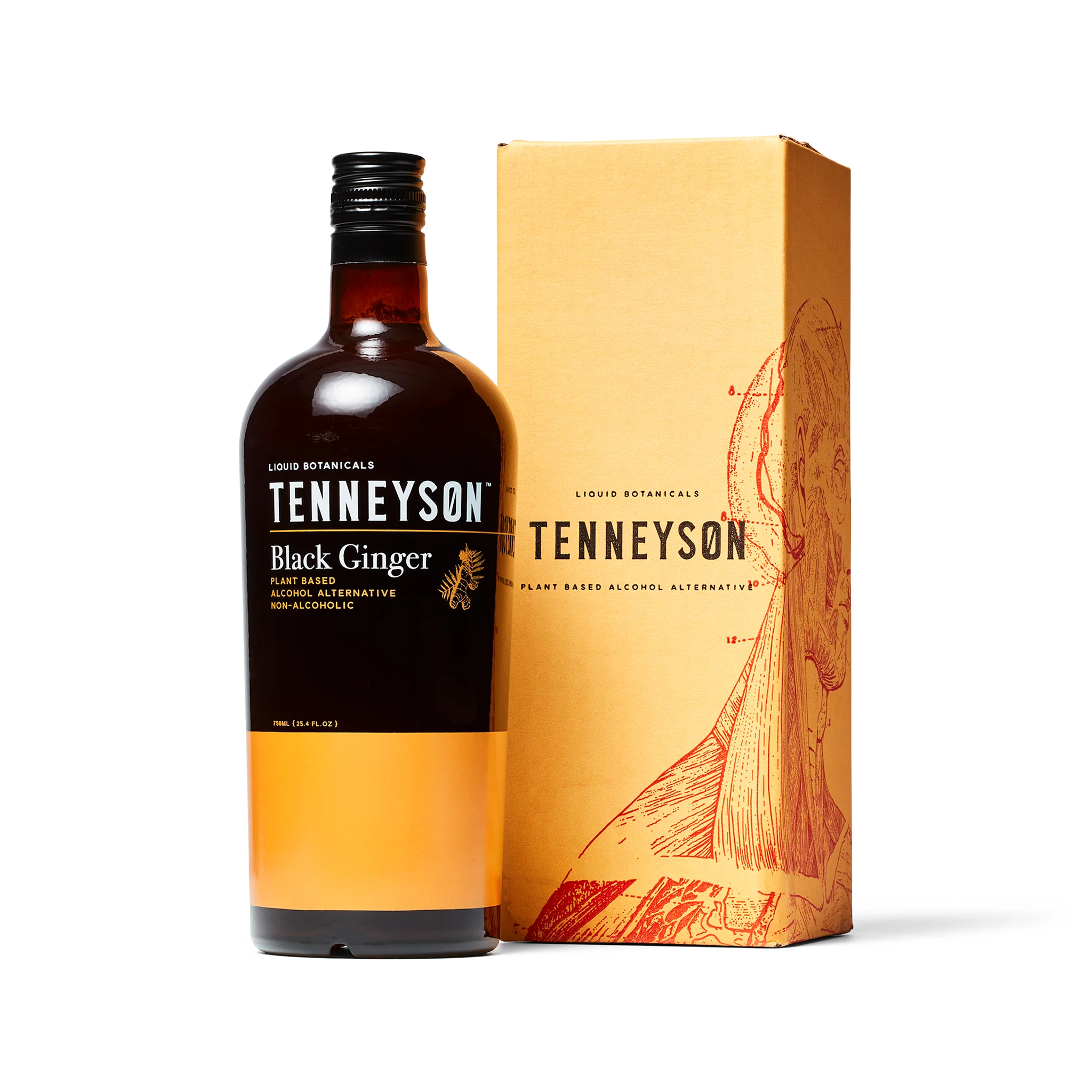 Tenneyson Black Ginger Plant Based Non-Alcoholic Alternative - Image 2
