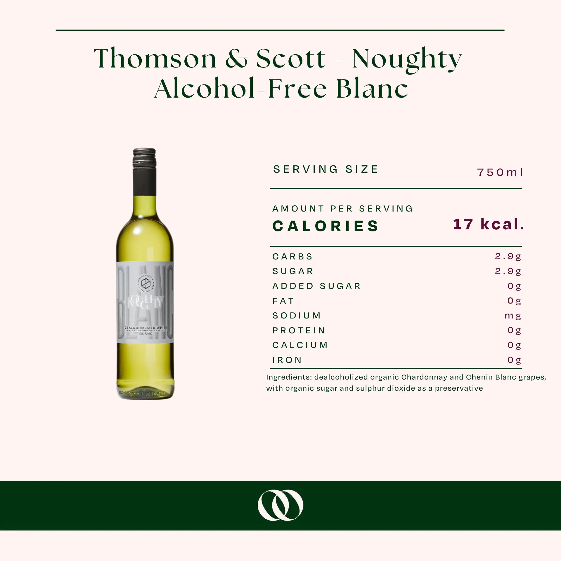 Thomson & Scott - Noughty Non-Alcoholic Blanc - Image 3