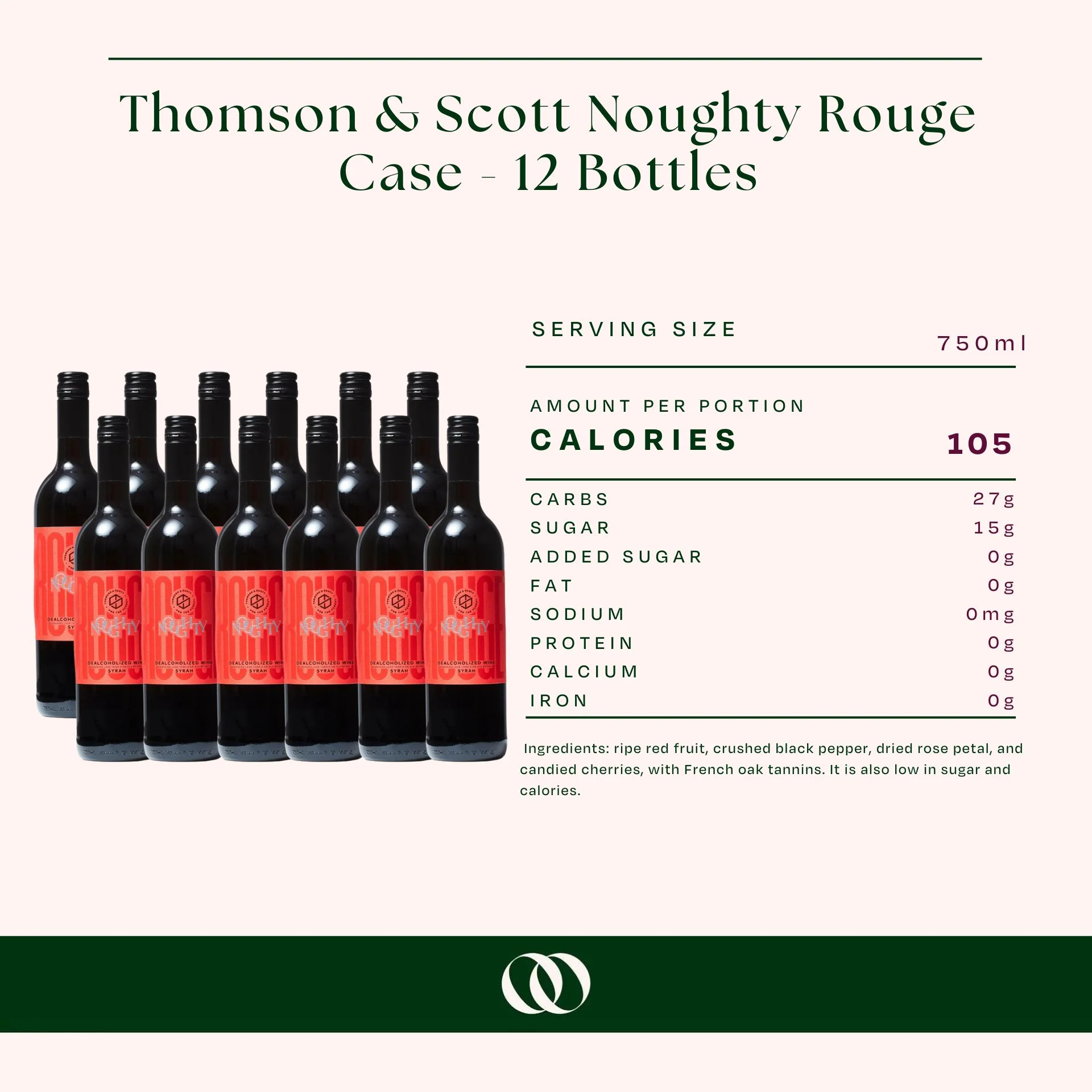 Thomson & Scott Noughty Rouge Case - 12 Bottles - Image 3